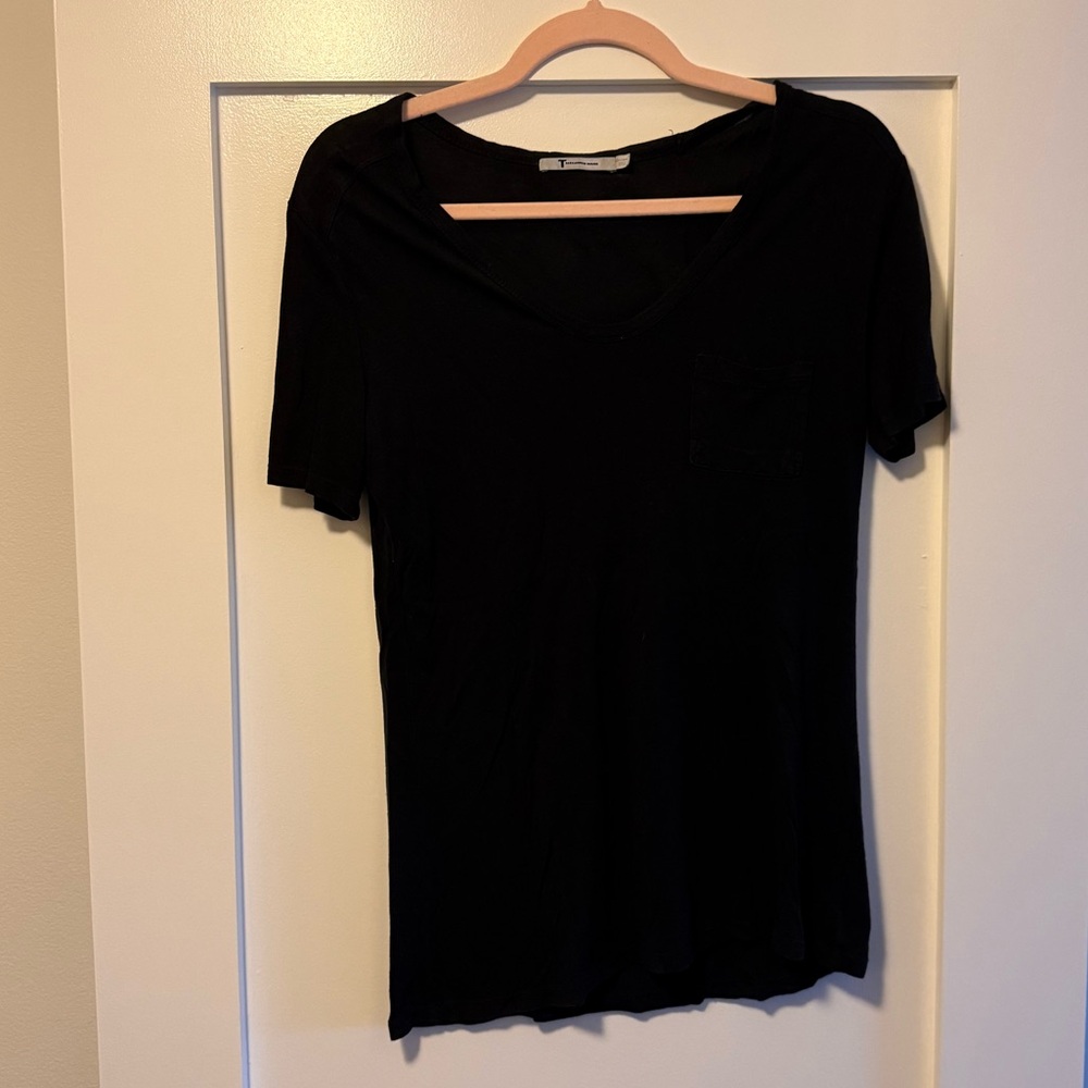 Alexander Wang Black Short Sleeve Tee